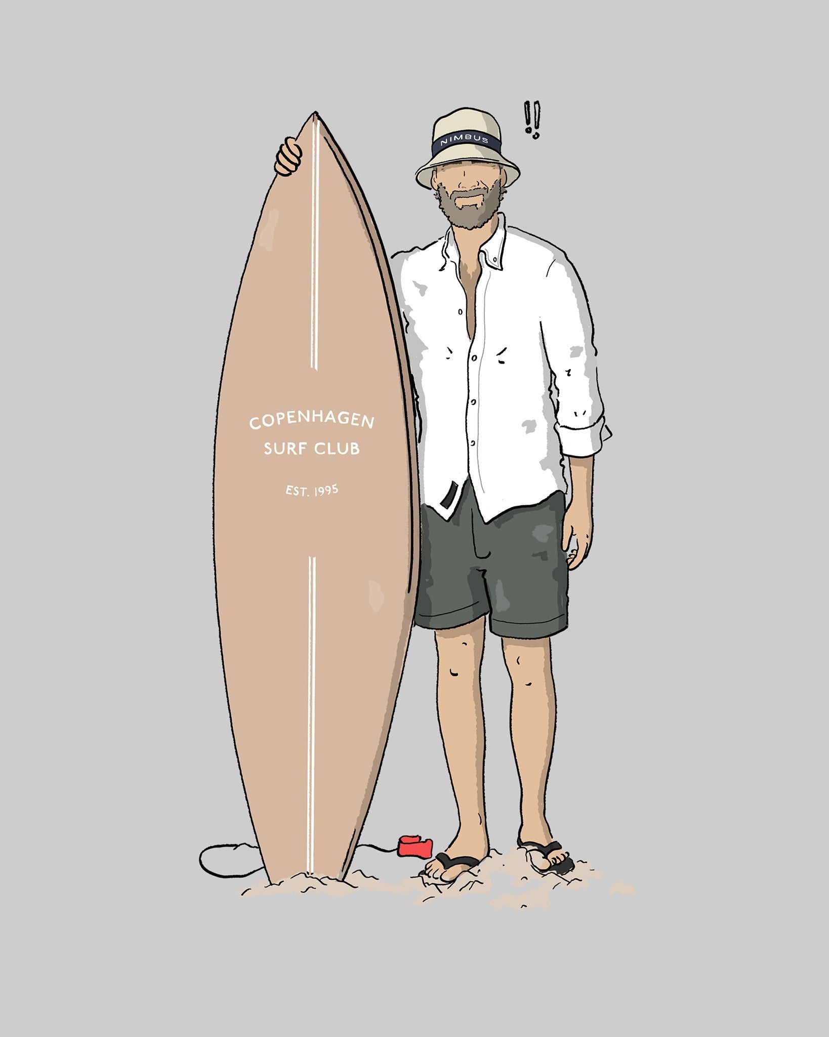 Nimbus Brownsville Men | The Soul Surfer – Grey Melange
